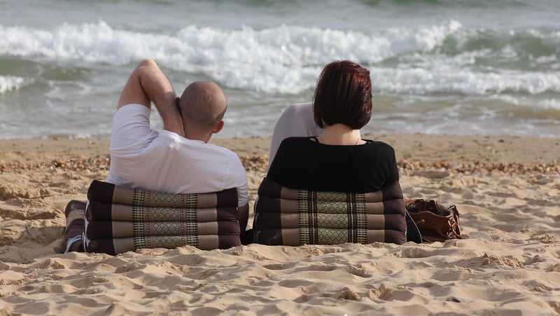 Beach Lounging